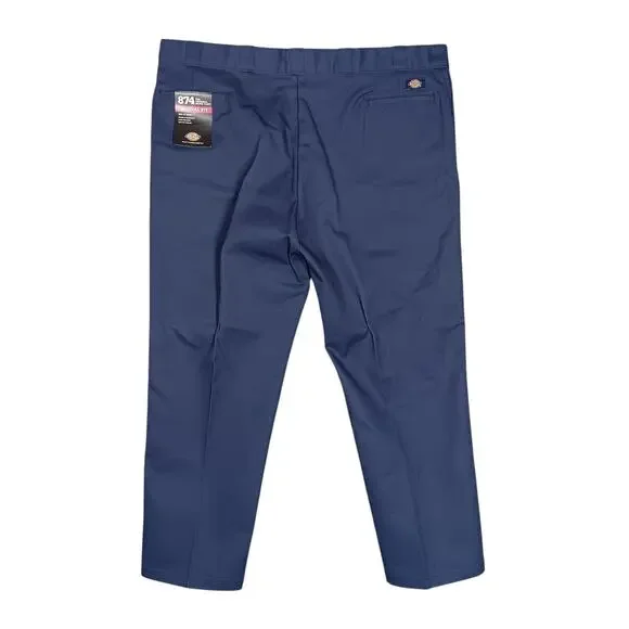 Dickies 874 Original Fit Work Pants Size 48 x 32 Blue NWT - Picture 7 of 10